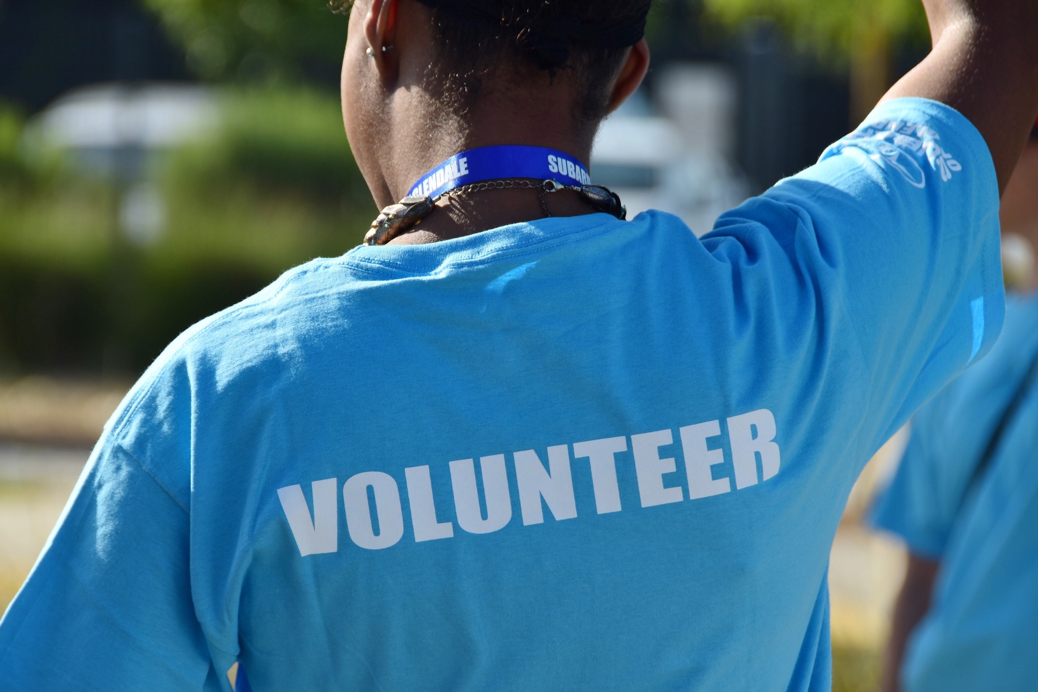 Photo of volunteer